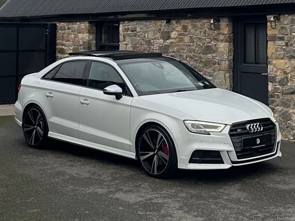 Audi S3 Saloon, Petrol, 2018, White