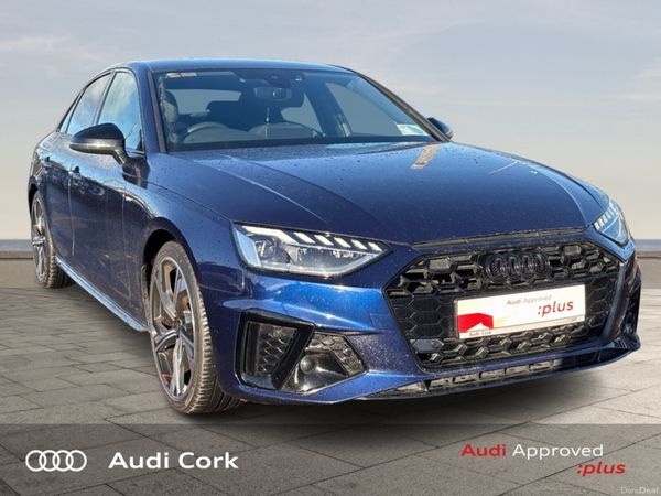 Audi A4 Saloon, Diesel, 2024, Blue