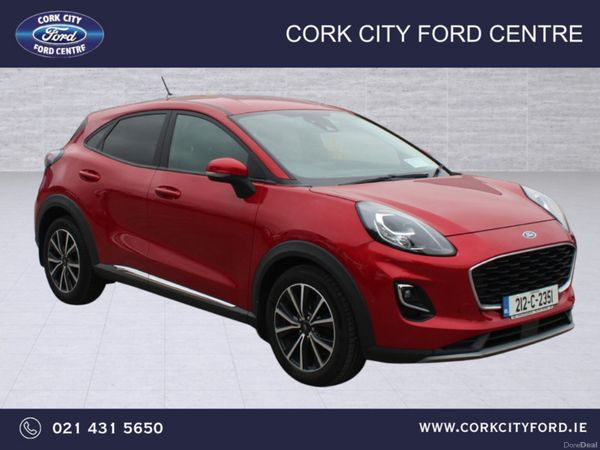 Ford Puma MPV, Petrol, 2021, Red