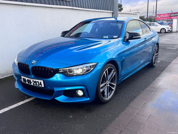 BMW 4-Series Coupe, Diesel, 2018, Blue