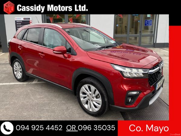 Suzuki S-CROSS Hatchback, Petrol Hybrid, 2024, Red