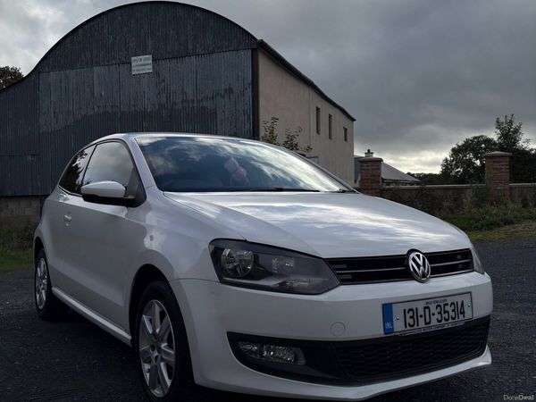 Volkswagen Polo Hatchback, Diesel, 2013, White
