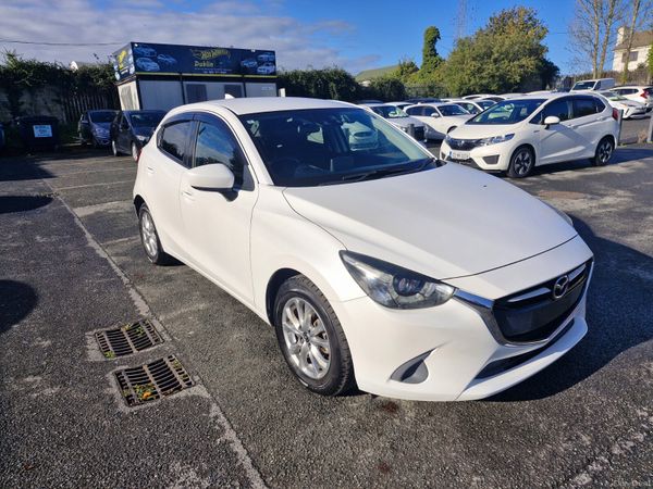 Mazda Demio Hatchback, Petrol, 2016, White