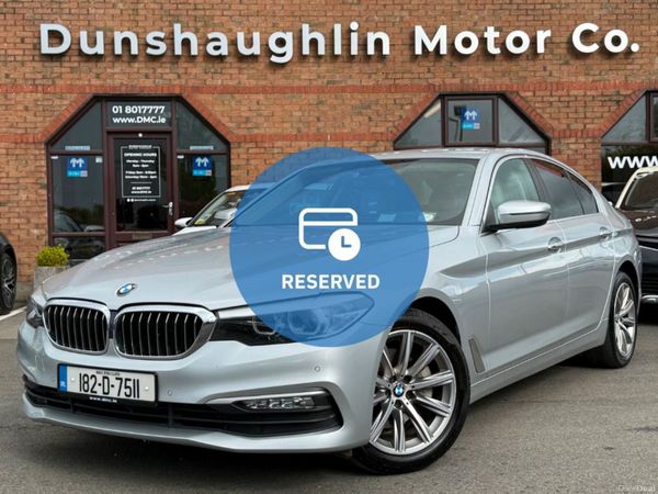 BMW 5-Series Saloon, Diesel, 2018, Grey