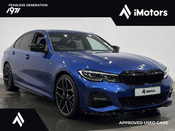 BMW 3-Series Saloon, Petrol Plug-in Hybrid, 2020, Blue