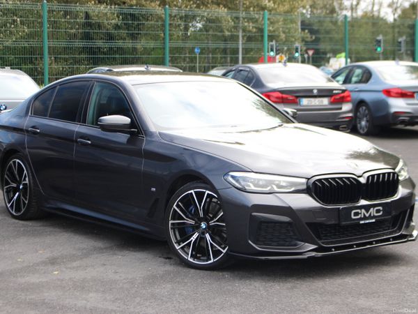 BMW 5-Series Saloon, Petrol Plug-in Hybrid, 2020, Grey