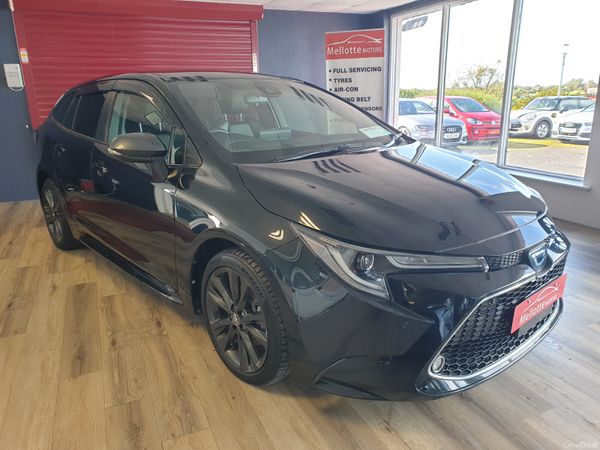 Toyota Corolla Estate, Petrol Hybrid, 2021, Black