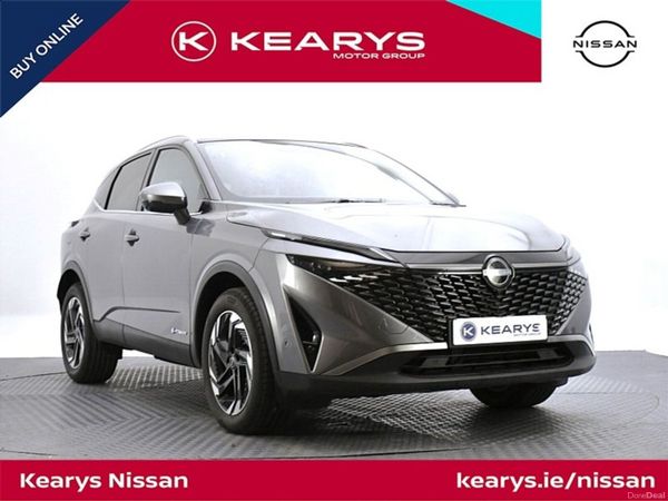 Nissan Qashqai SUV, Petrol Hybrid, 2026, Grey