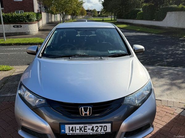 Honda Civic Hatchback, Diesel, 2014, Silver