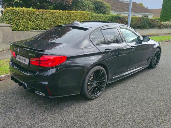 BMW 5-Series Saloon, Diesel, 2019, Black