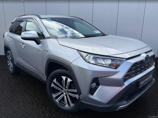Toyota RAV4 SUV, Petrol Hybrid, 2019, Silver