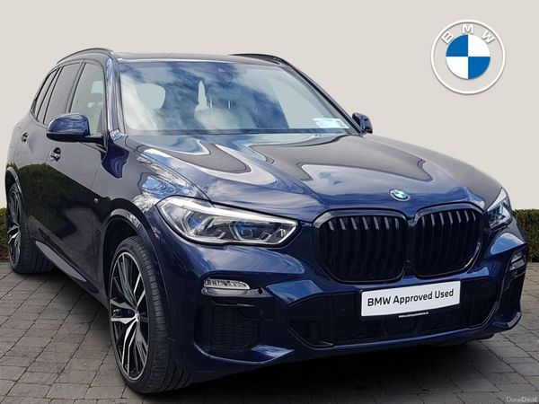BMW X5 SUV, Petrol Plug-in Hybrid, 2021, Blue