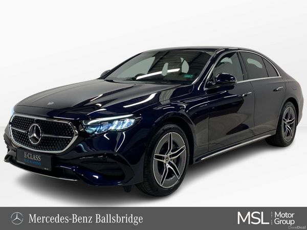 Mercedes-Benz E-Class Saloon, Diesel Plug-in Hybrid, 2026, Blue