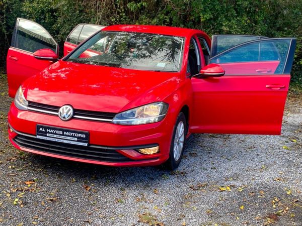 Volkswagen Golf Hatchback, Petrol, 2019, Red