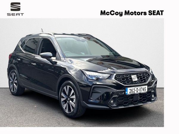 SEAT Arona SUV, Petrol, 2026, Black
