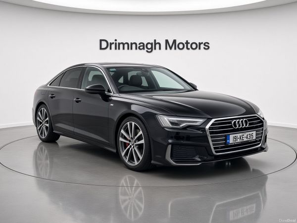 Audi A6 Saloon, Diesel, 2019, Black