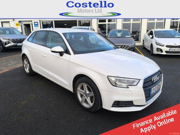 Audi A3 Hatchback, Petrol, 2017, White