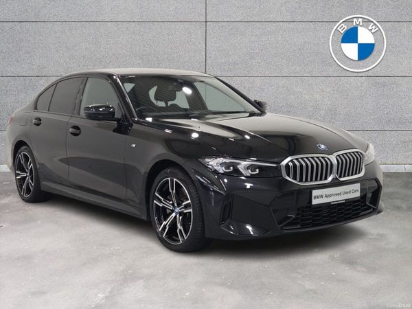 BMW 3-Series Saloon, Petrol Plug-in Hybrid, 2024, Black