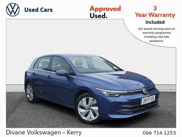 Volkswagen Golf Hatchback, Petrol, 2025, Blue