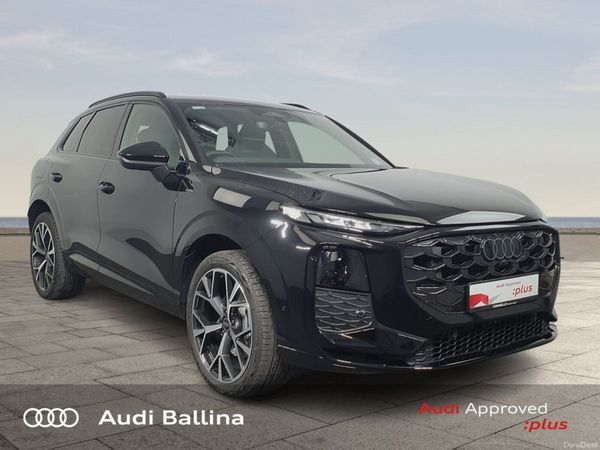 Audi Q3 SUV, Petrol Plug-in Hybrid, 2026, Black