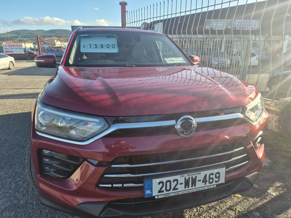 SsangYong Korando SUV, Diesel, 2020, Red