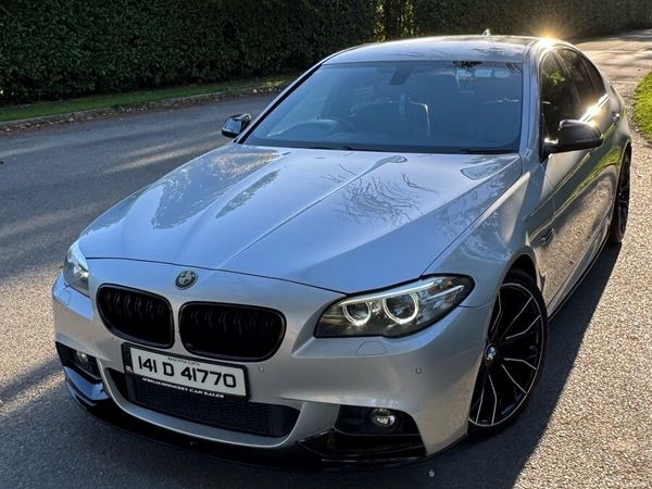 BMW 5-Series Saloon, Diesel, 2014, Silver