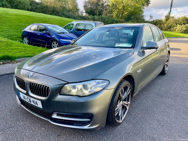 BMW 5-Series Saloon, Diesel, 2014, Grey