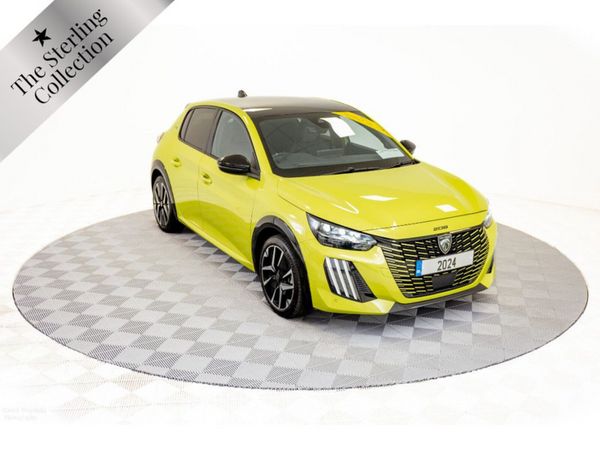 Peugeot 208 Hatchback, Electric, 2024, Yellow