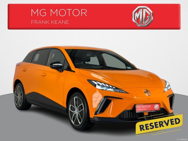 MG 4 Hatchback, Electric, 2023, Orange