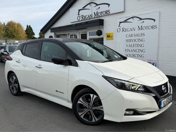 Nissan Leaf Hatchback, Electric, 2019, White