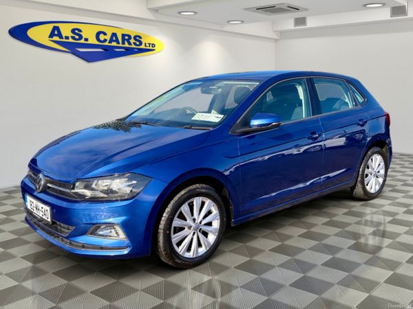 Volkswagen Polo Hatchback, Petrol, 2018, Blue