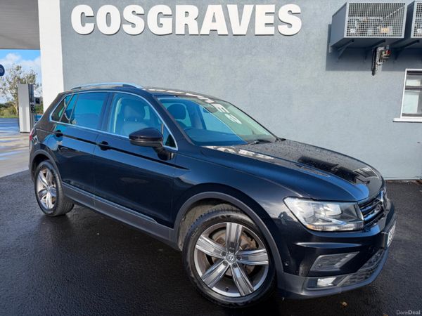 Volkswagen Tiguan Estate, Diesel, 2019, Black