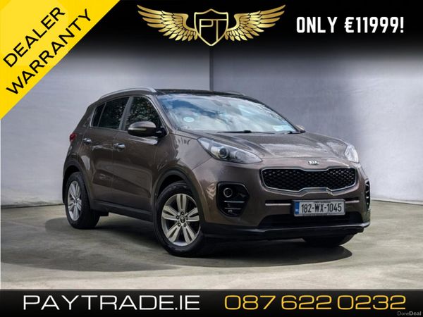 Kia Sportage SUV, Diesel, 2018, Brown