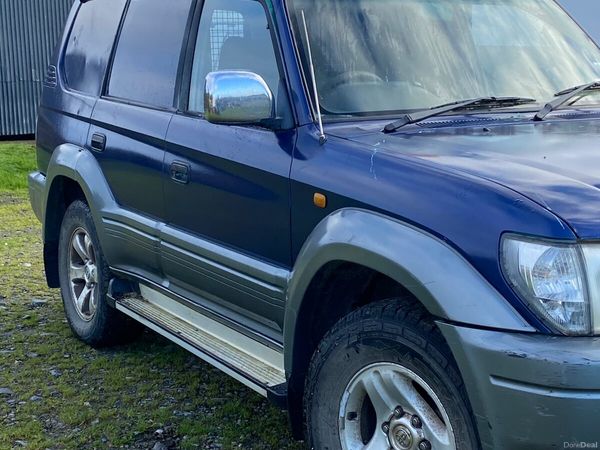 Toyota Land Cruiser SUV, Diesel, 2001, Blue