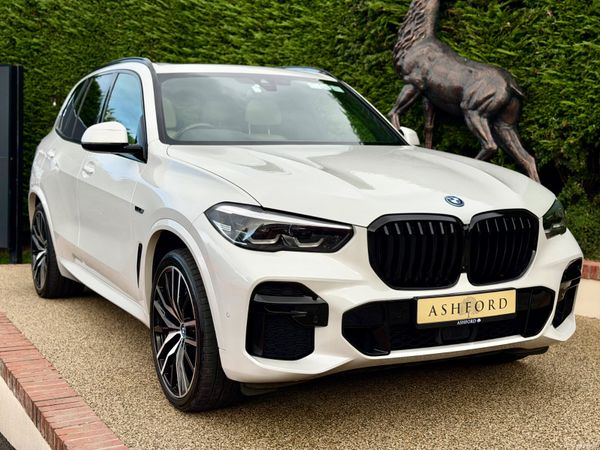 BMW X5 SUV, Petrol Plug-in Hybrid, 2022, White