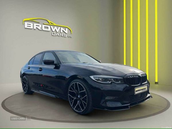 BMW 3-Series Saloon, Diesel, 2019, Black