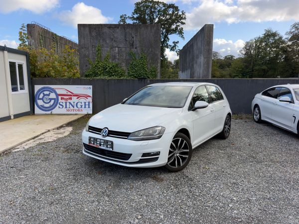 Volkswagen Golf Hatchback, Petrol, 2014, White