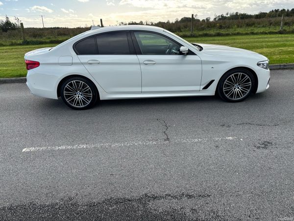 BMW 5-Series Saloon, Diesel, 2019, White