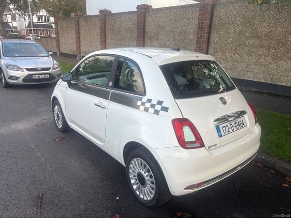 Fiat 500 Hatchback, Petrol, 2017, White