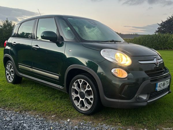 Fiat 500 MPV, Diesel, 2014, Green