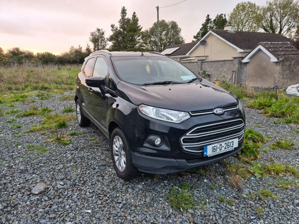 Ford EcoSport SUV, Diesel, 2016, Black