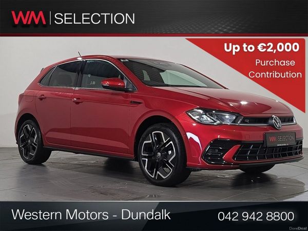 Volkswagen Polo Hatchback, Petrol, 2026, Red