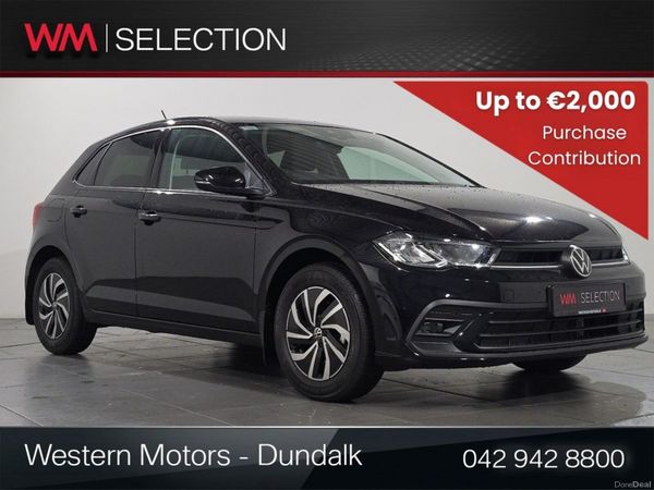 Volkswagen Polo Hatchback, Petrol, 2026, Black