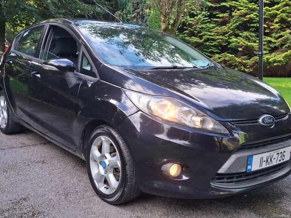 Ford Fiesta Hatchback, Petrol, 2011, Black