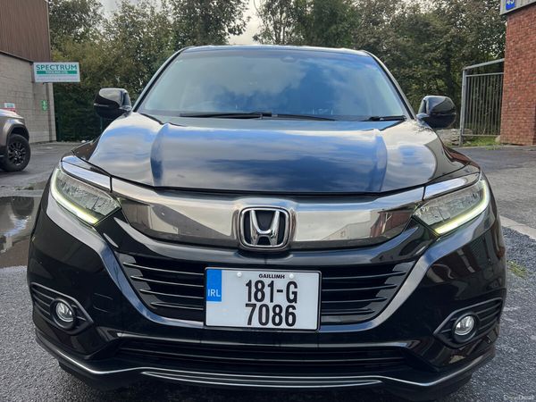 Honda Vezel SUV, Petrol Hybrid, 2018, Black