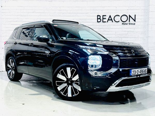 Mitsubishi Outlander SUV, Petrol Plug-in Hybrid, 2023, Black