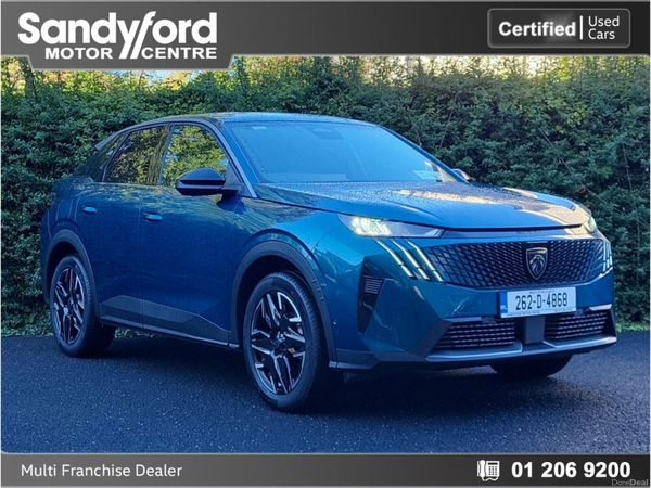 Peugeot 3008 MPV, Petrol, 2026, Blue