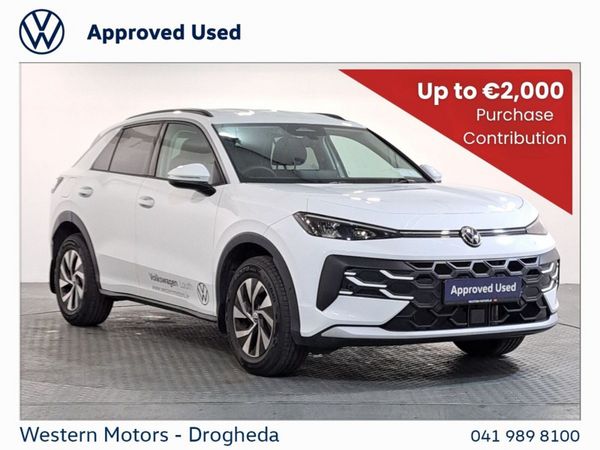 Volkswagen T-Roc SUV, Petrol, 2026, White
