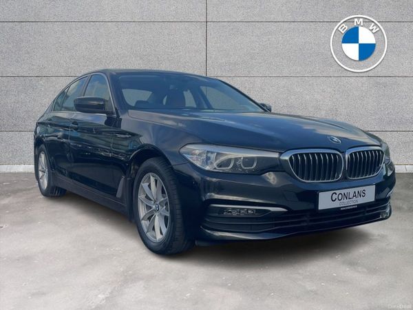 BMW 5-Series Saloon, Diesel, 2020, Black