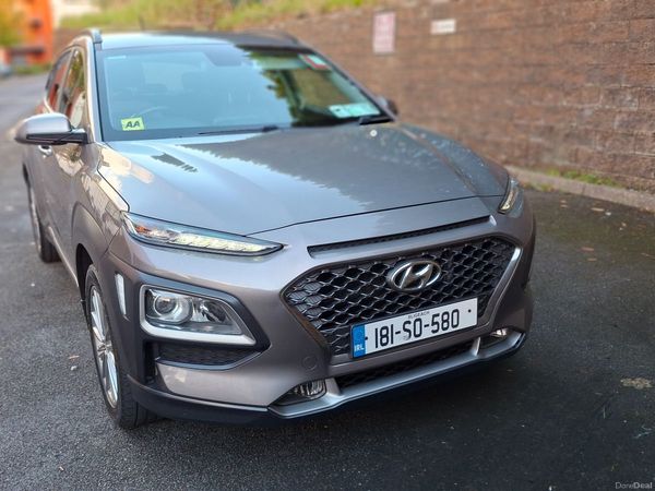 Hyundai KONA MPV, Petrol, 2018, Grey